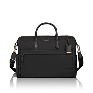 TUMI Dara Black Nylon Business Bag / Carryall